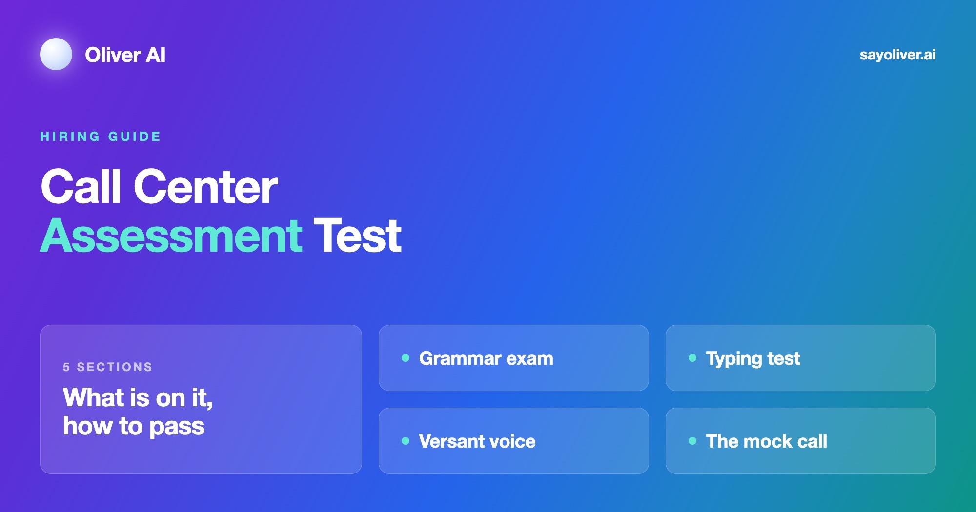 Call Center Assessment Test: What Is On It and How to Pass