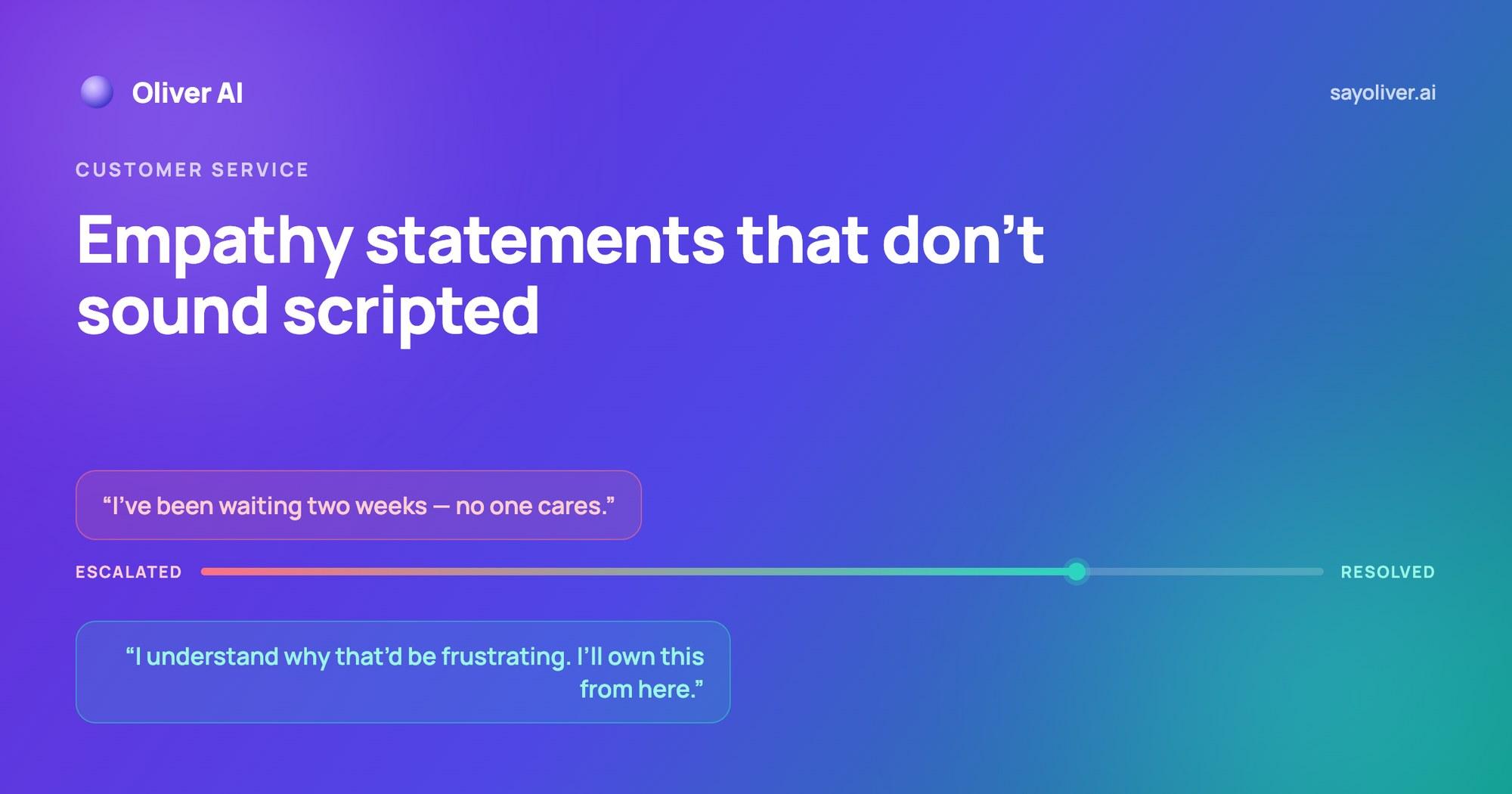 Empathy Statements for Customer Service (That Do Not Sound Scripted)