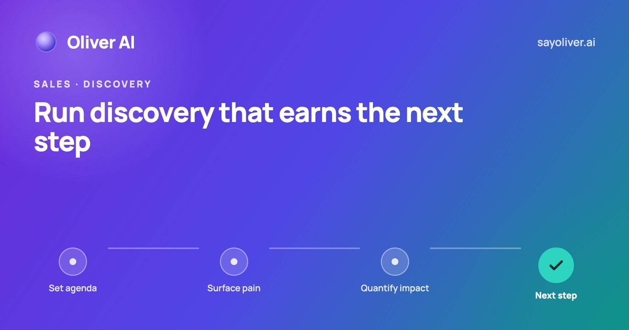 How to Run a Discovery Call