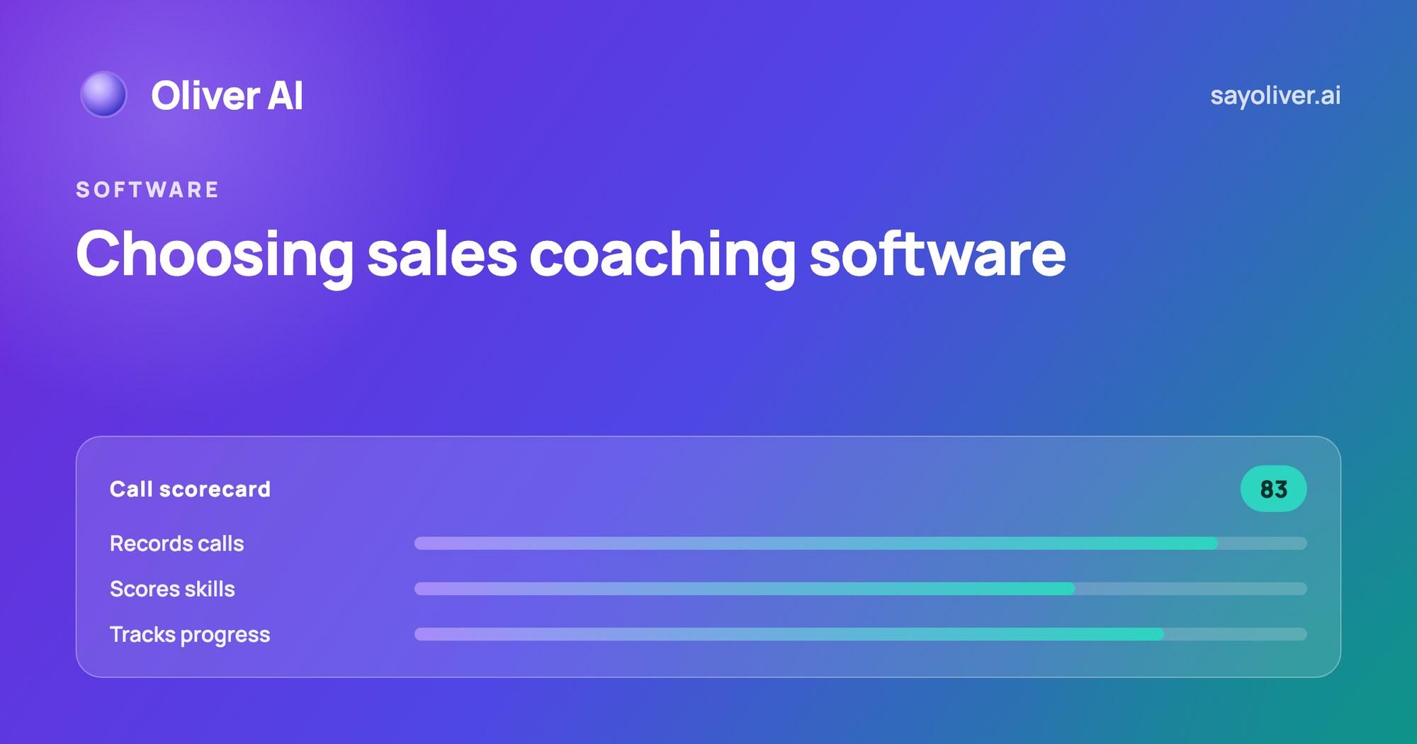 What to Look for in Sales Coaching Software