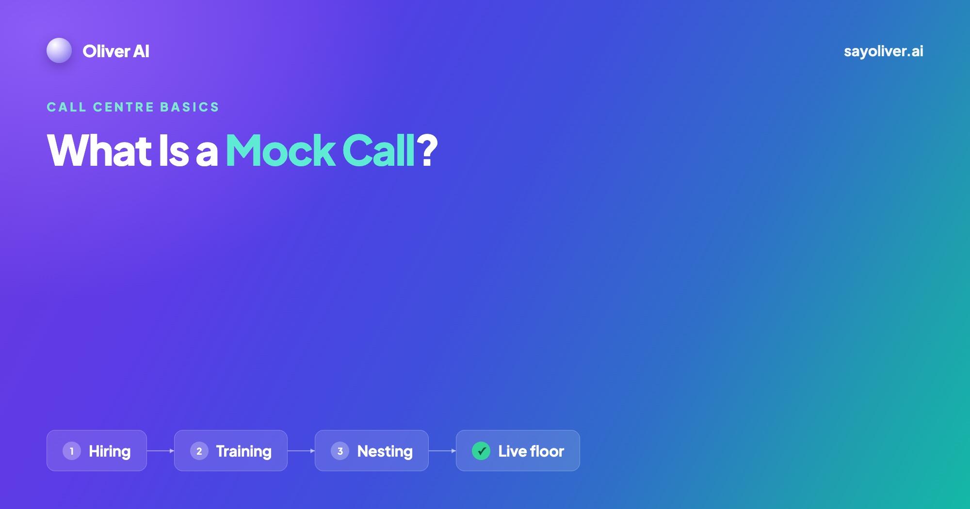 Mock Call Meaning: What a Mock Call Is and What Gets Graded